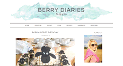 Desktop Screenshot of berrydiaries.com